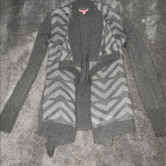 Candies Grey Cardigan - Picture 1 of 1